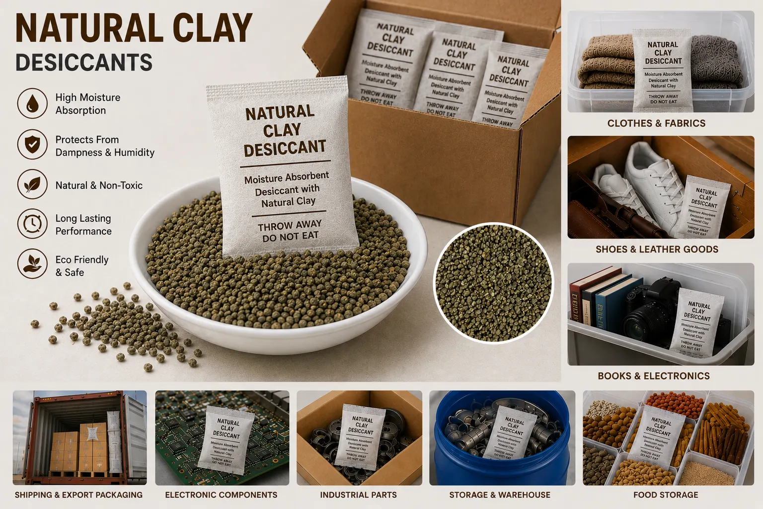 Crystal White Silica Gel